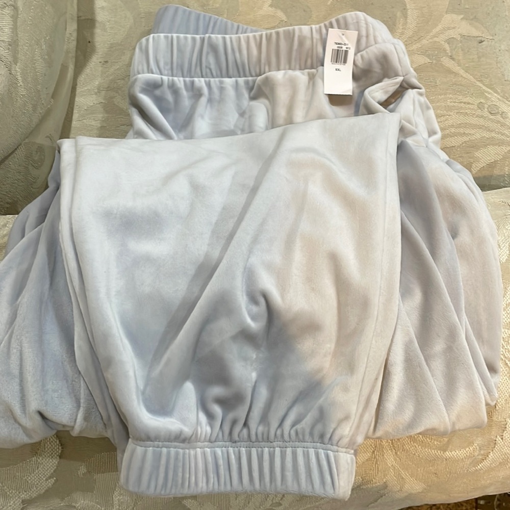 Old navy velour grey jogger pants